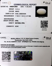 5.52/CT Natural Opal with Govt. Lab Certificate (2331)